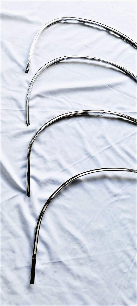 Frisos Vão De Roda Contorno Para Lama Maverick Ford 2 Portas